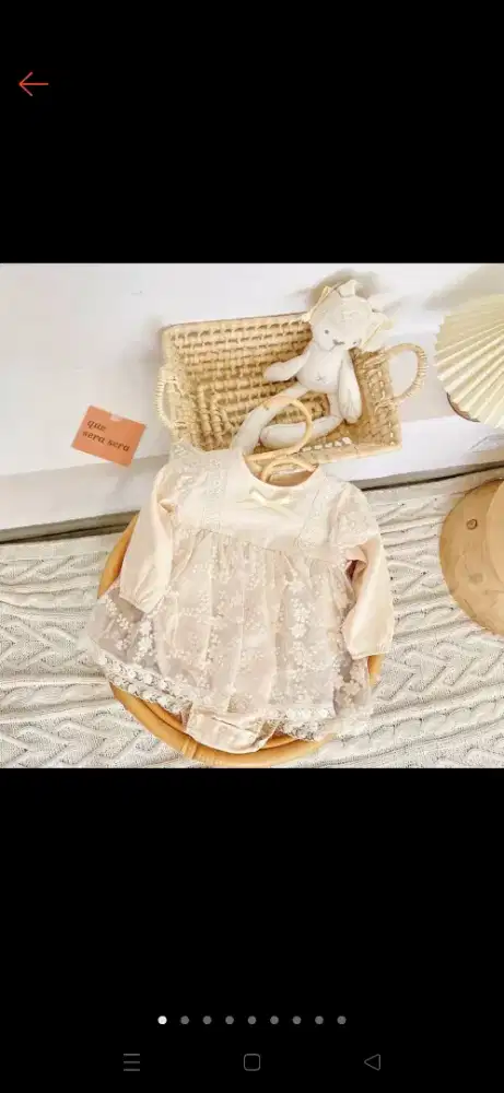 Pakaian bayi jumsuit romper (premium import)