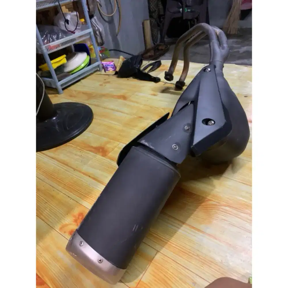 knalpot standar ORI  Yamaha R25 second