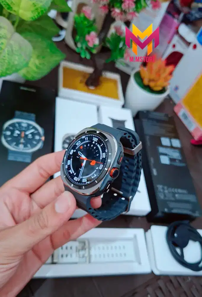 Samsung Galaxy Watch Ultra 47mm Graphite Ori Mulus Fullset Smartwatch