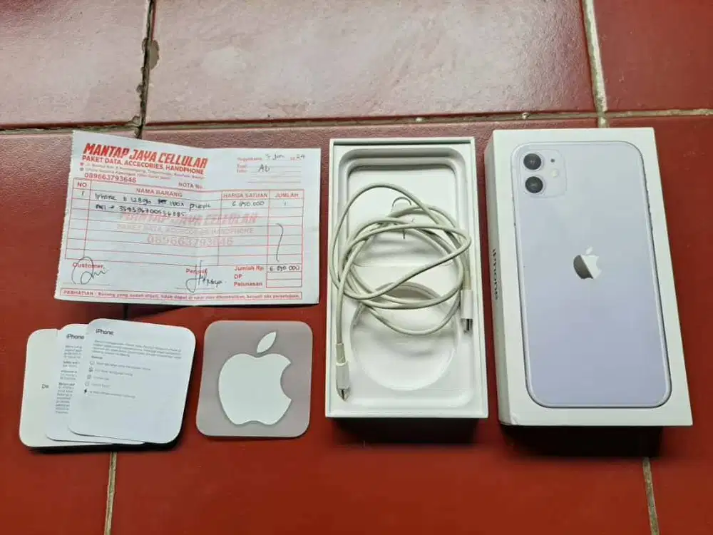 Iphone 11 128 gb Second Ibox Mulus Fullset