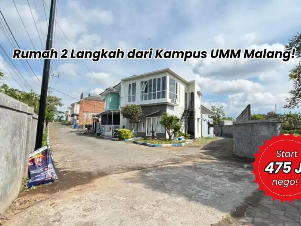 Rumah Semenit Kampus UMM Malang