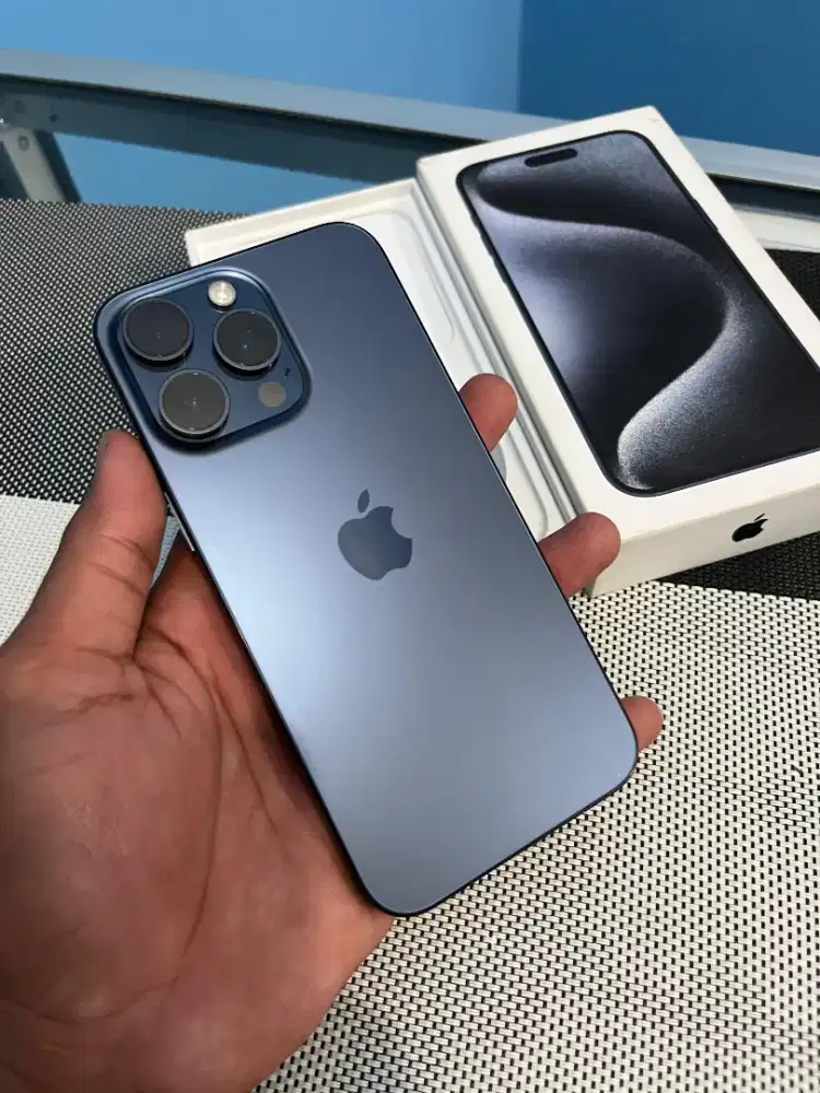 15 promax 256gb resmi ibox fullset original second likenew nominus