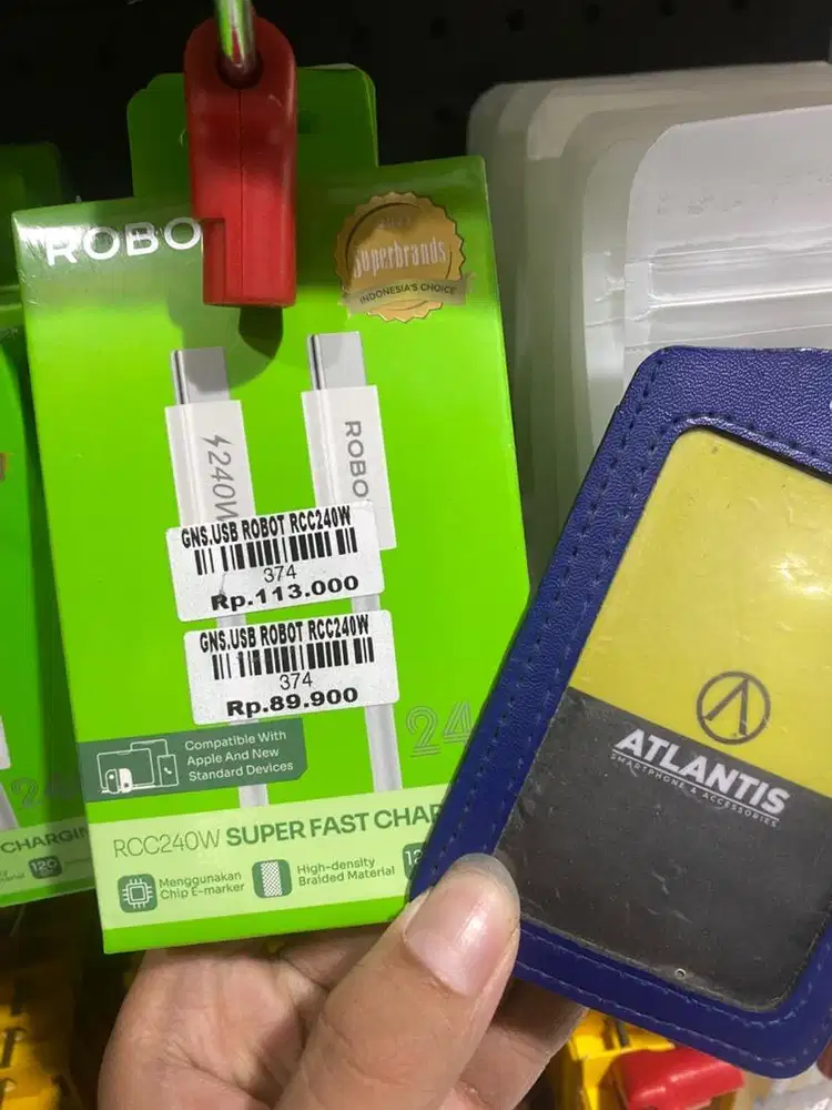 USB ROBOR RCC240W|ATLANTIS DAHSYAT