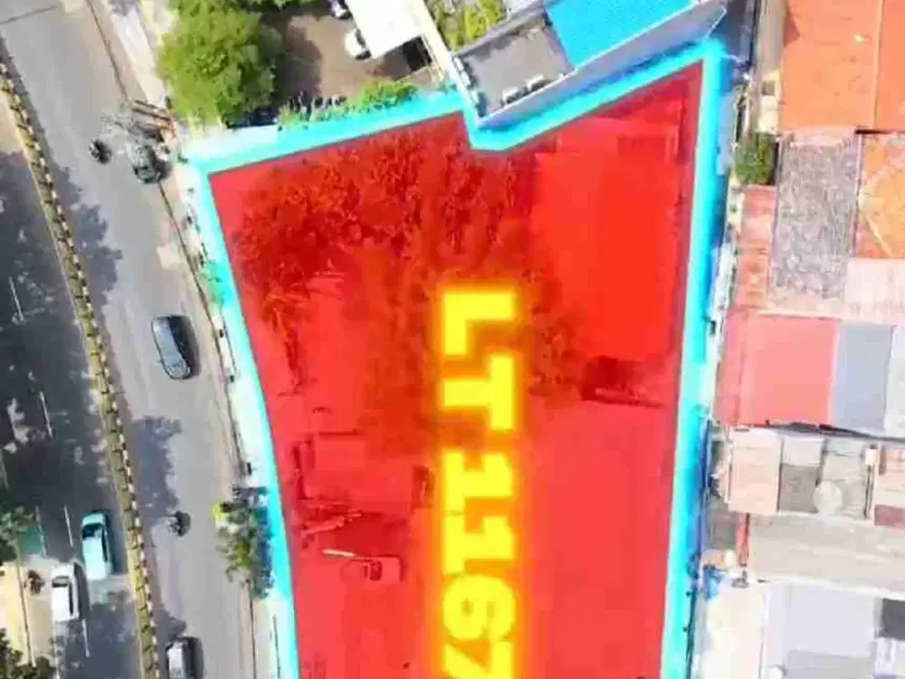 Dijual Cepat Kavling Hook Kawasan Bisnis & Komersial, Zona K2 Perdagangan & Jasa di Tebet, Jakarta Selatan.