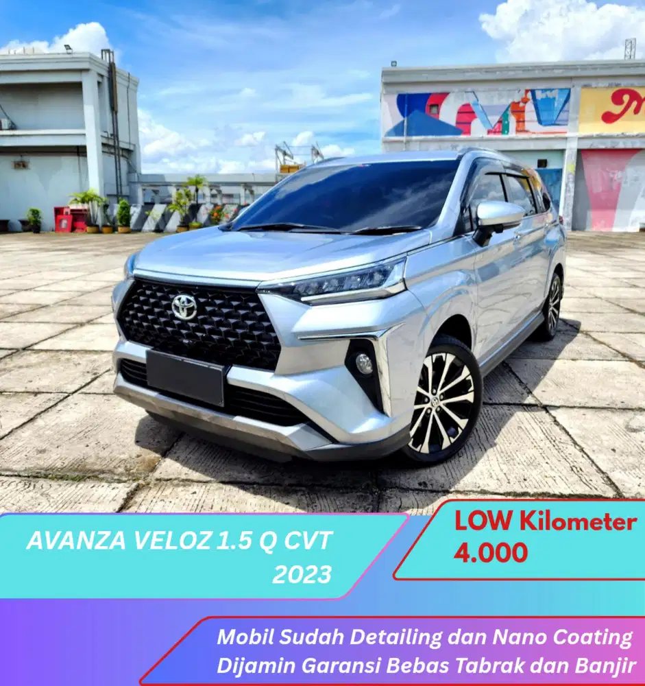 [4RB] TOYOTA AVANZA VELOZ 1.5 Q CVT 2023 LIKE NEW
