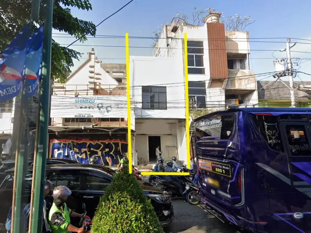 RUKO 2,5 LANTAI DI KAWASAN BISNIS DAN PERBANKAN, DEMANGAN, GONDOKUSUMAN, JOGJA