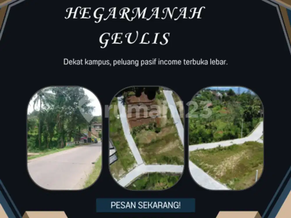 5 MENIT TOL CISUMDAWU! Kavling Hegarmanah Geulis: Akses Super Cepat, Nilai Jual Tinggi