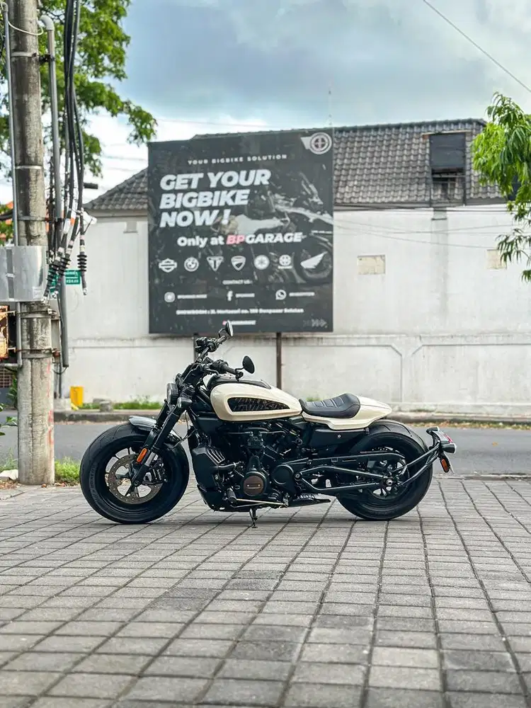 H-D Sportster S RH1250S MY 2023 White sand pearl rare color FP