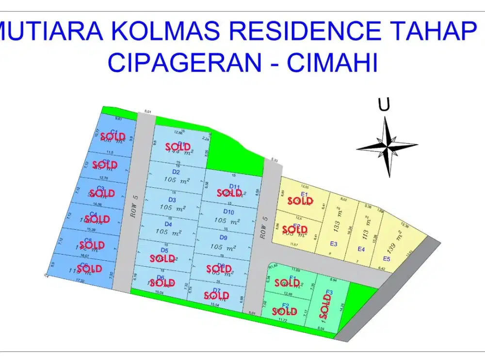 Kavling SHM Kolmas Bebas Banjir! Dapatkan Lingkungan Asri yang Benar-Benar Sehat di Cimahi Utara