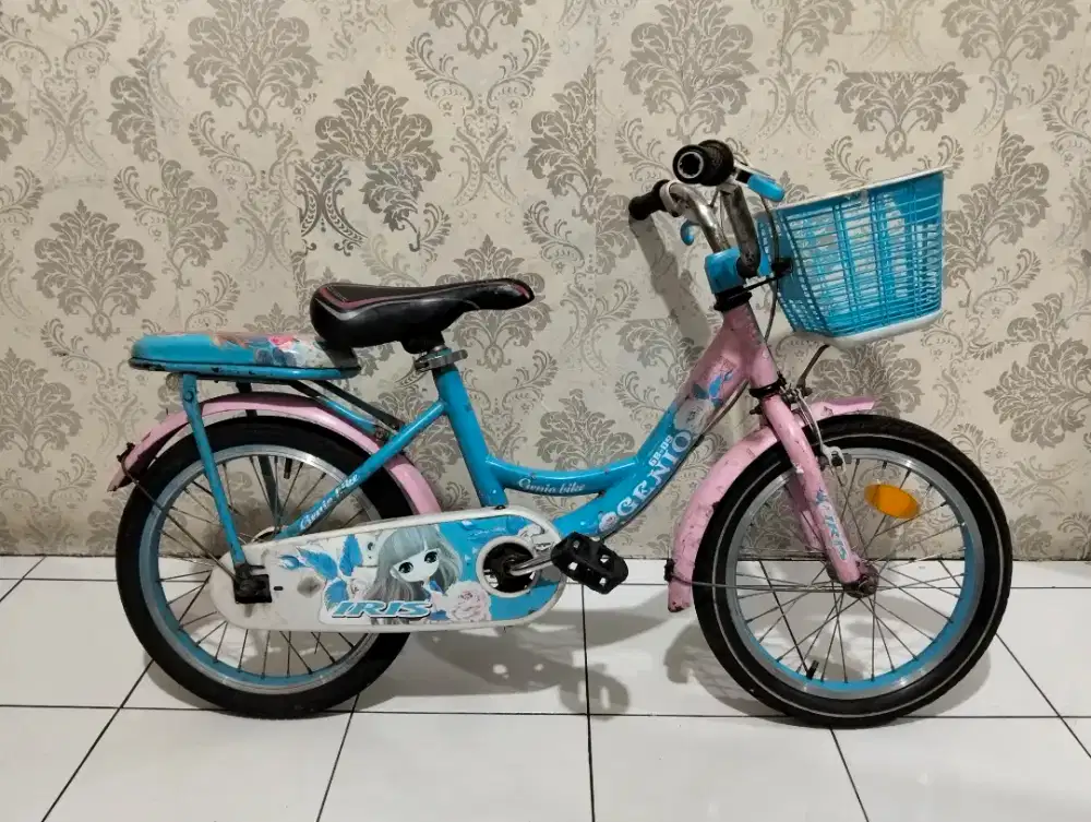 Sepeda anak ukuran 16 untuk umur 4-7 tahun