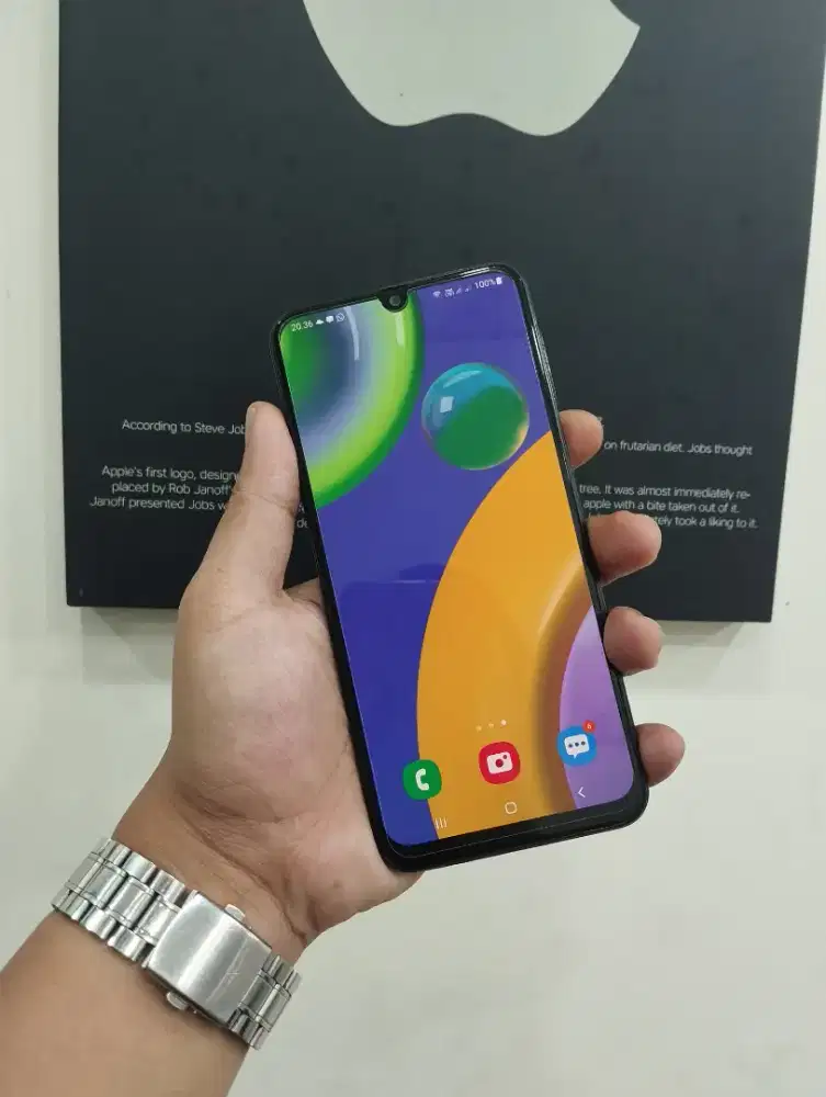 samsung M21 4/64 mulus fullset