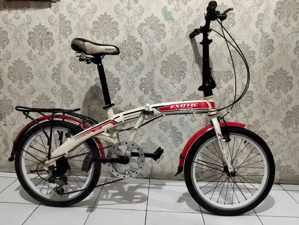 Sepeda lipat anak ukuran 20 untuk umur 5-15 tahun