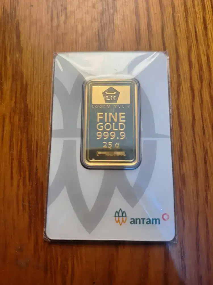 Logam mulia antam 25gr 2025