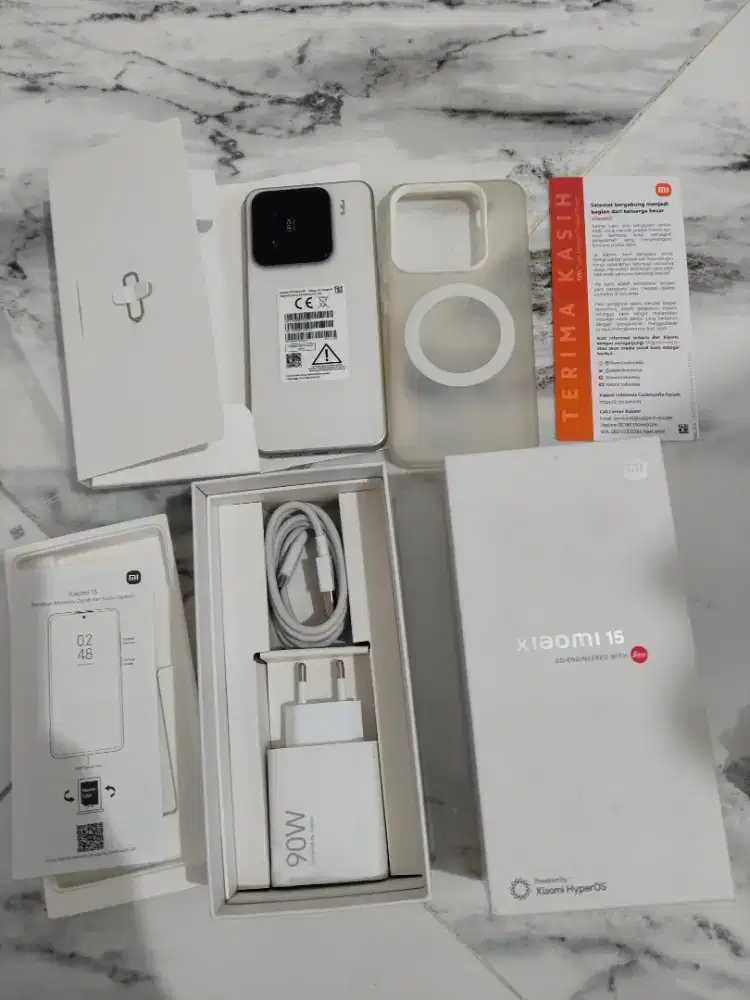 xiaomi 15 - 512 GB aktivasi 24 sept 2025 BH 100 CC 10