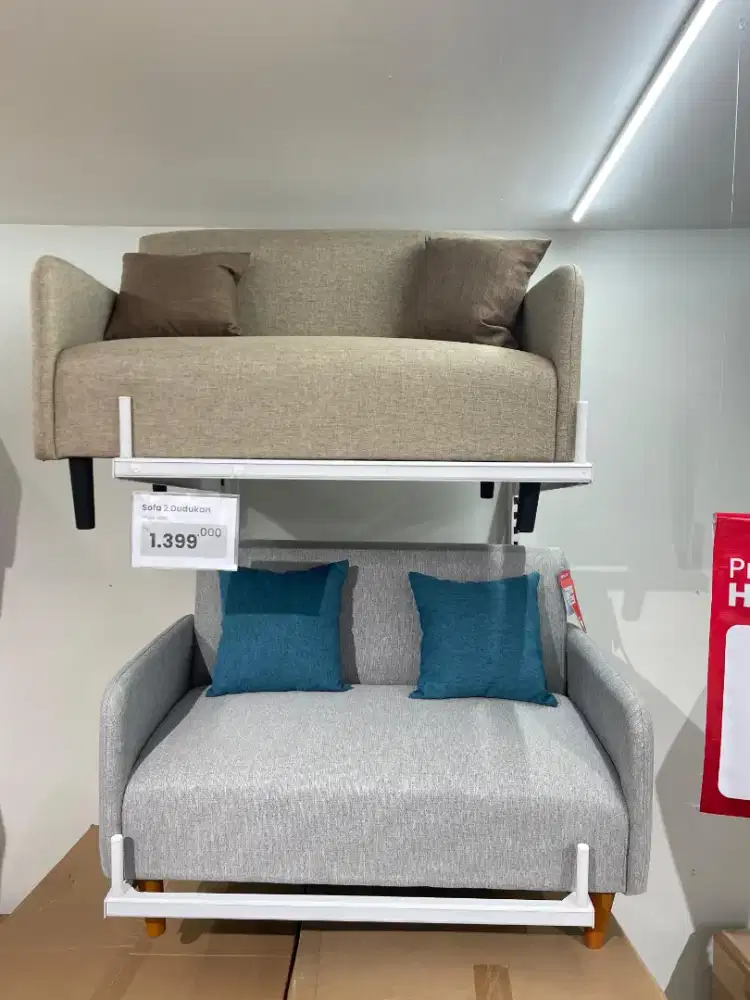 Sofa 2 seater minimalis