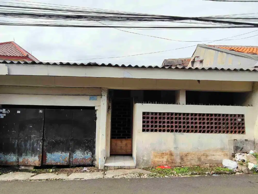 Rumah Tua Murah di Kemanggisan Kebon Jeruk, Jakarta Barat