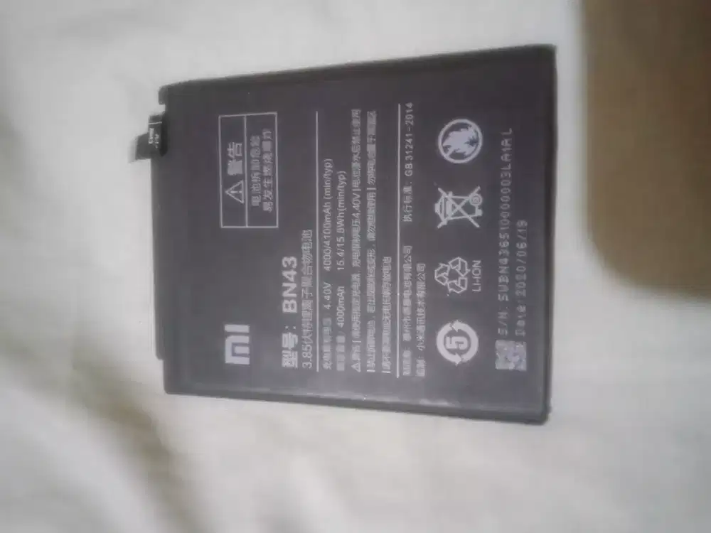 Batterai Mi BN43