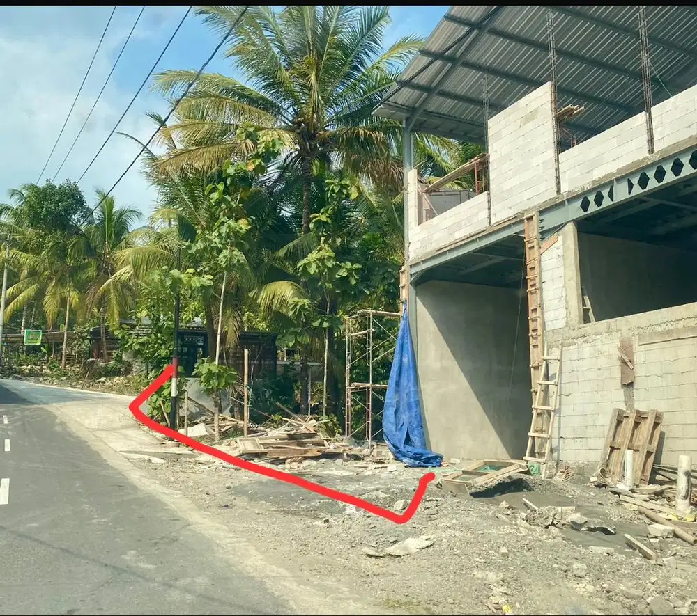 Tanah strategis cocok untuk minimarket