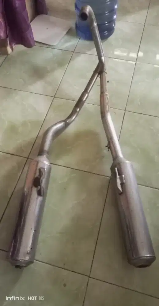 Knalpot double tiger