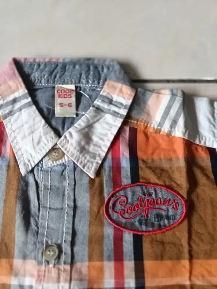 Kemeja Anak Lengan Panjang Cool Kids