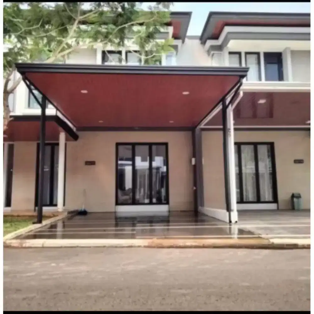 pemasangan kanopi rumah minimalis modern terbaru