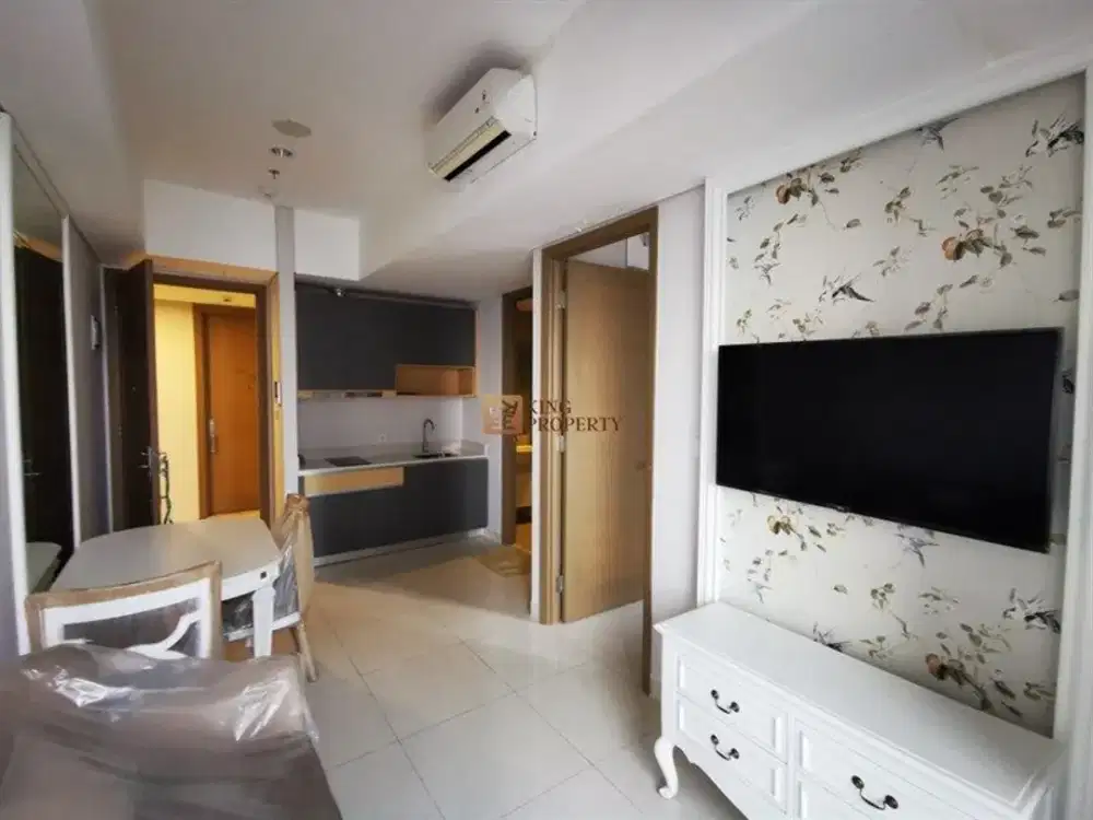 1BR Modern Minimalist Soft Classic – Taman Anggrek Residences Selangkah ke Mall Taman Anggrek & Central Park