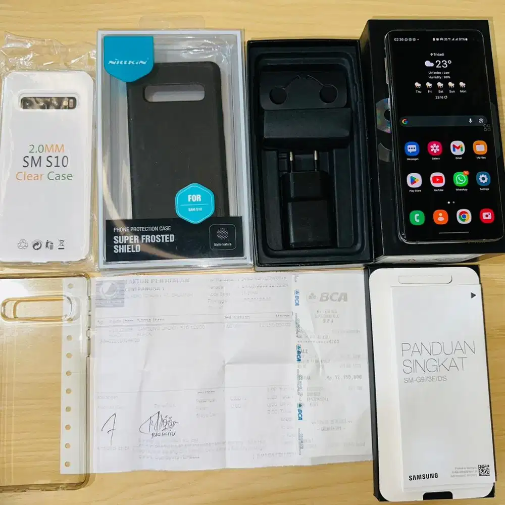 SAMSUNG S10 8/128 SEIN PRIBADI