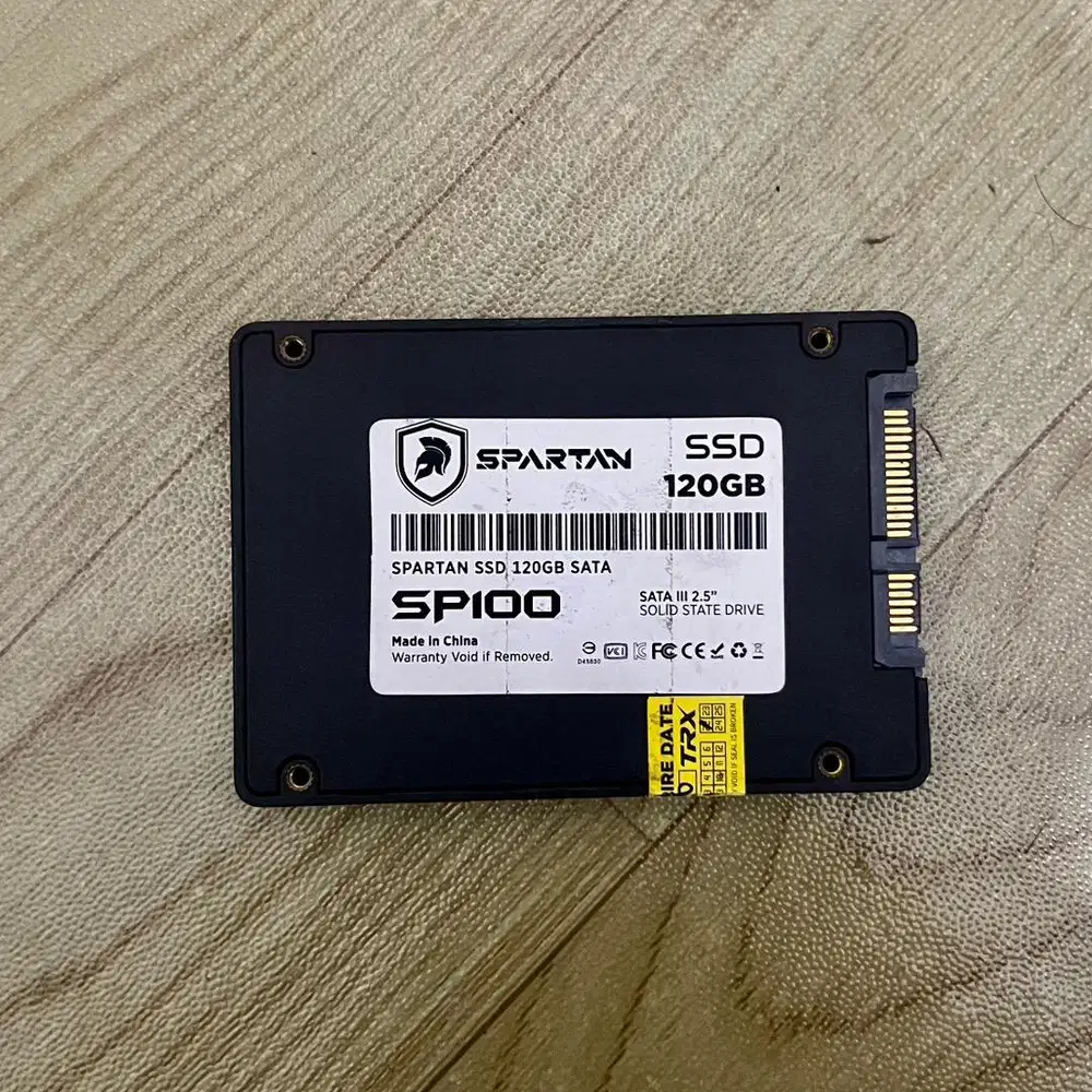SSD Spartan SATA-III 2.5 120GB (Second)