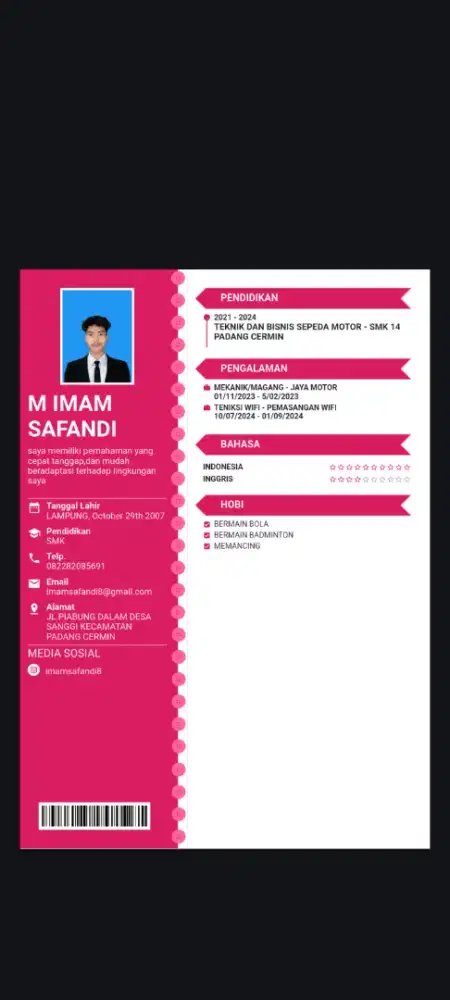 CARI PEKERJAAN BUTUH SECEPATNYA