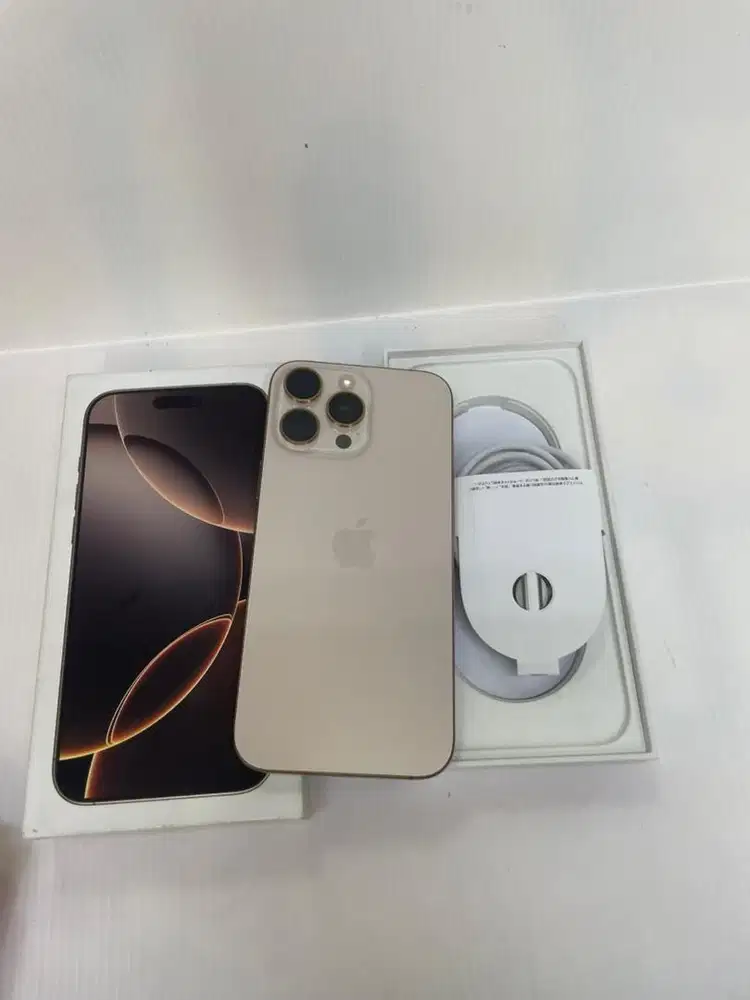 IPHONE 16 PRO MAX 1TB inter sudah cukain fulset original bekas