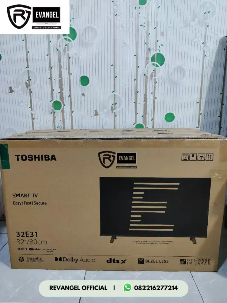 BARU SEGEL! SMART TV TOSHIBA 32 INCH GARANSI RESMI