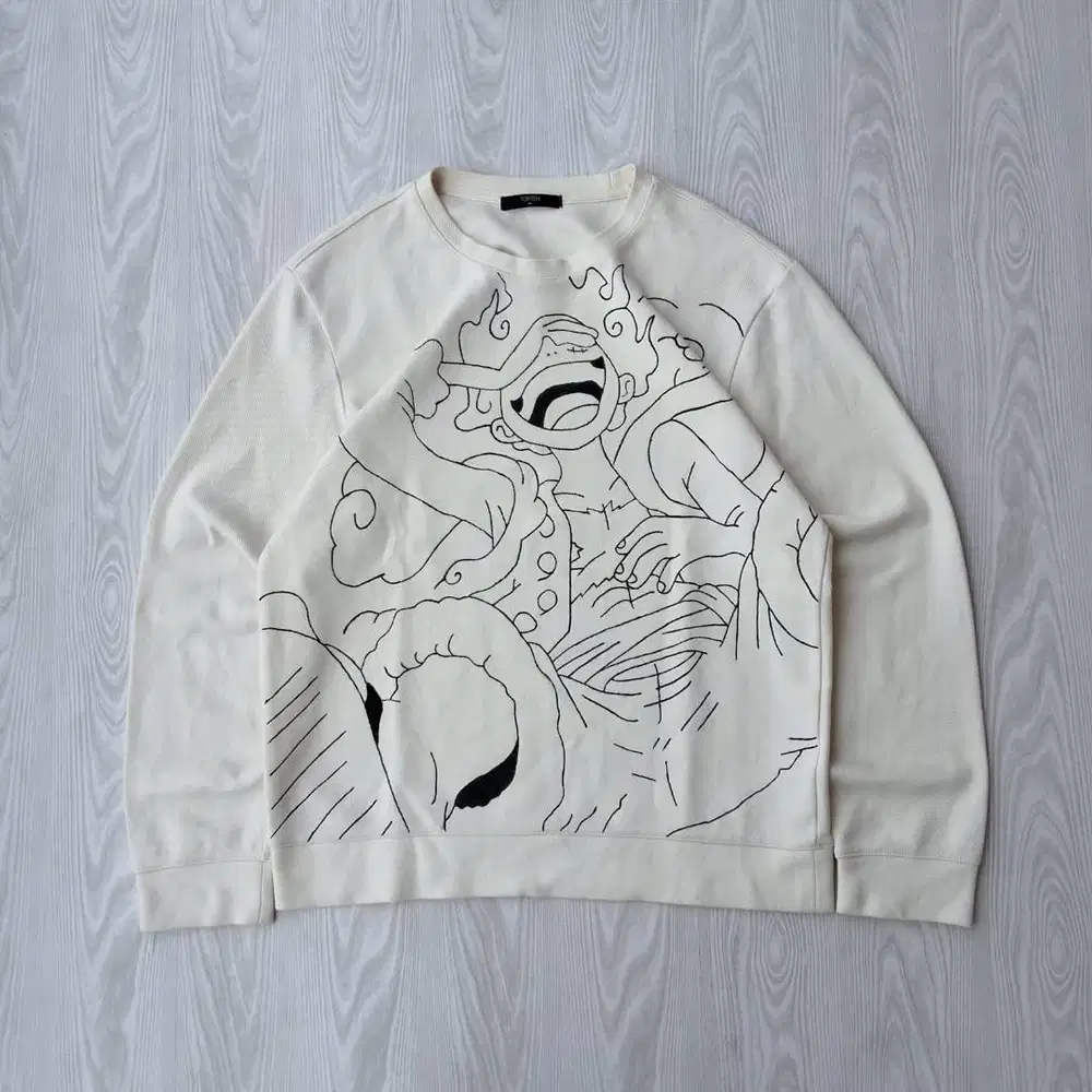 Crewneck hanpainting luffy