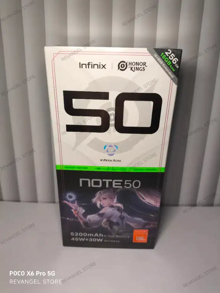 BARU SEGEL! 8/256GB INFINIX NOTE 50 GARANSI RESMI