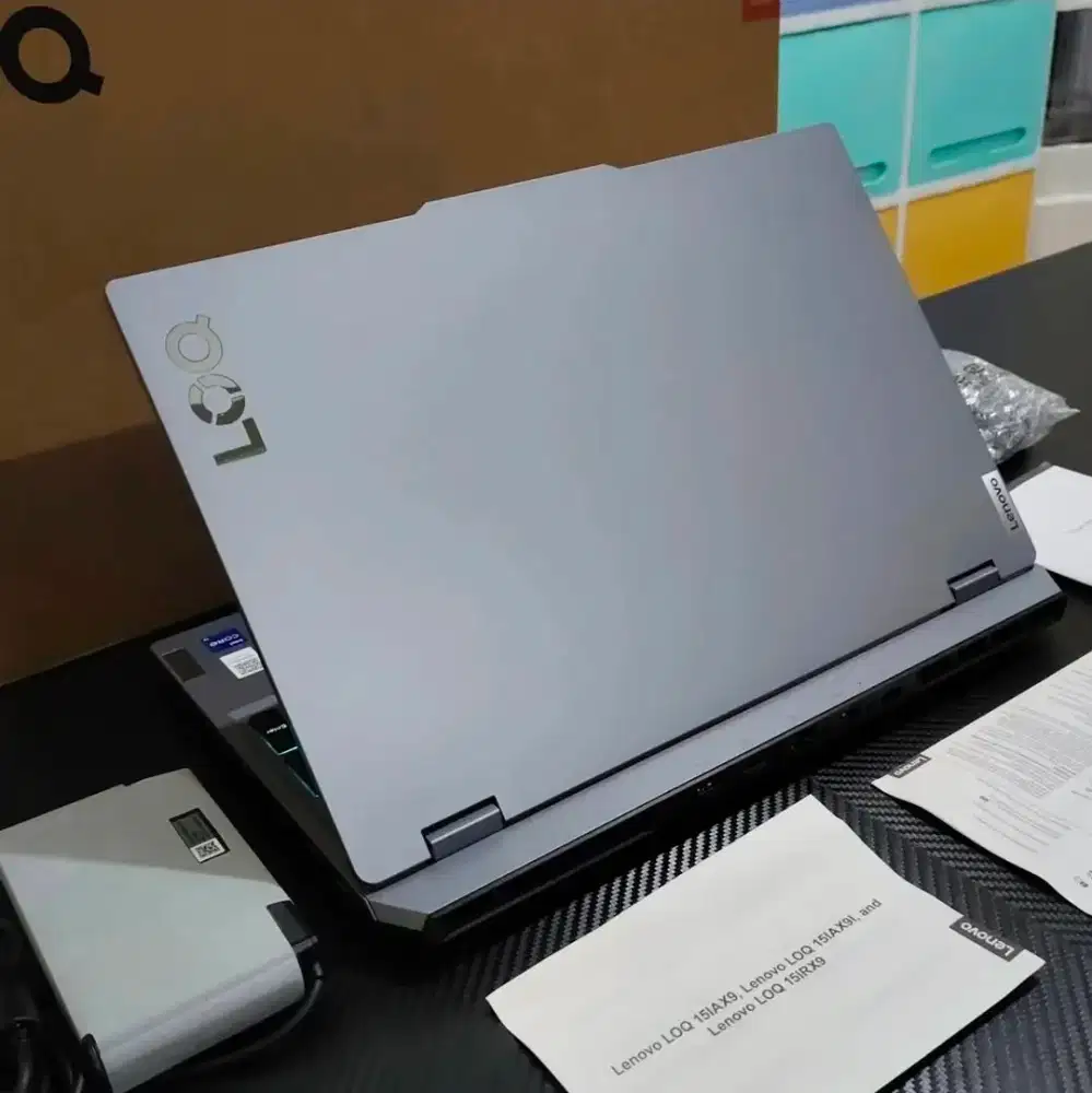 Lenovo LOQ 15IRX9 Core i7 Gen 13 RTX4050 6GB Baru pakaian 3bln