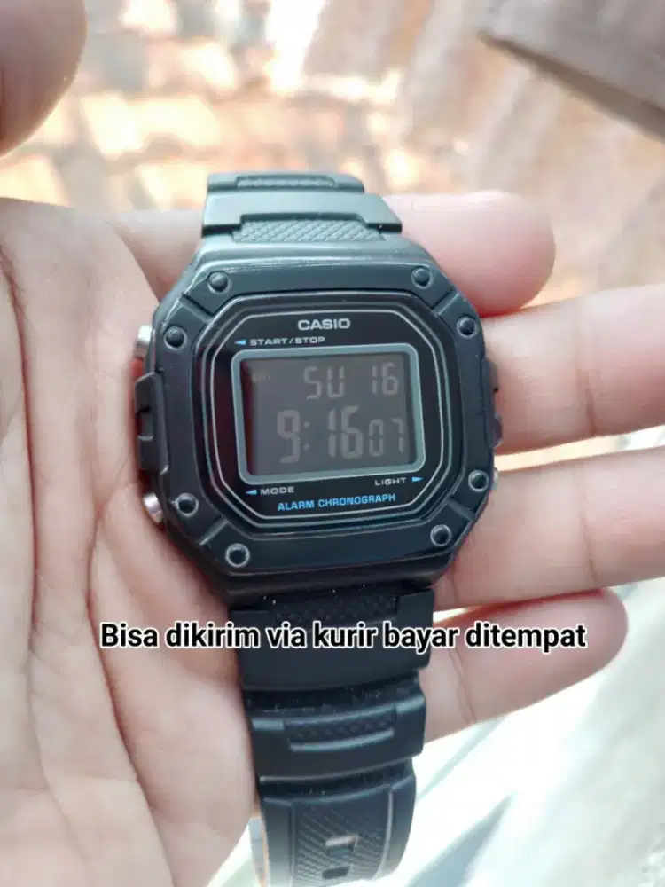 Jam tangan casio W 218