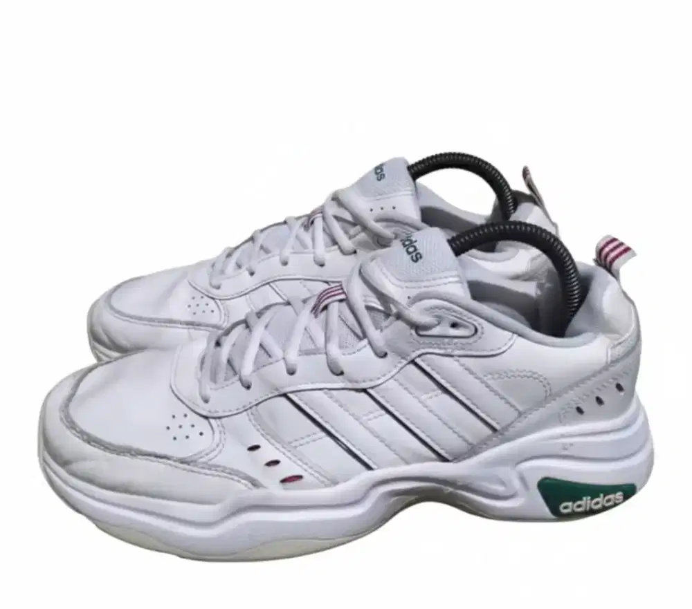 Sepatu Adidas Neo Strutter White Dark Green Size 42