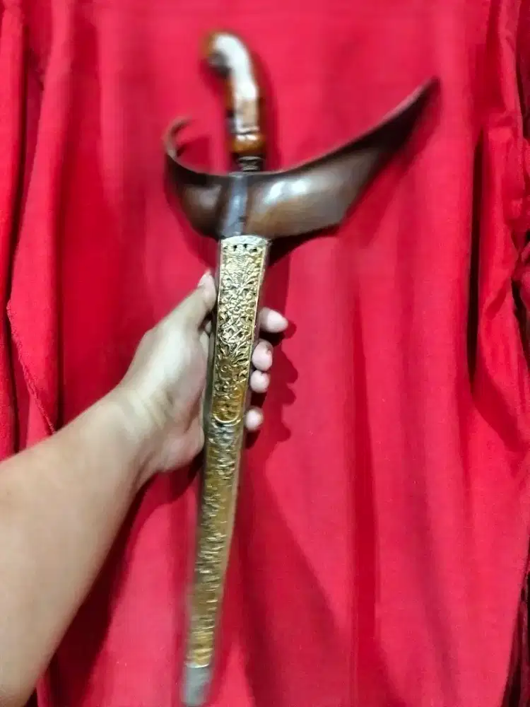 Keris carubuk Luk 7 original sepuh