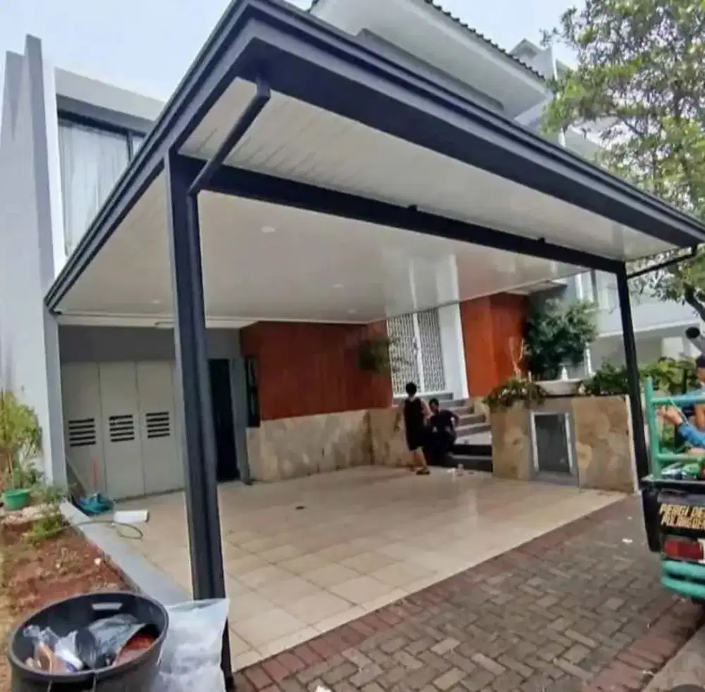 Kanopi atap alderon rs