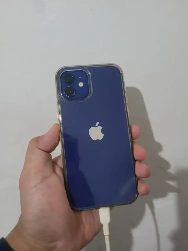 iPhone 12 warna Biru 128 GB ex iBox