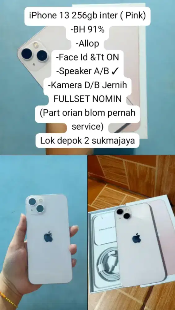 Iphone 13 256GB Inter Pink