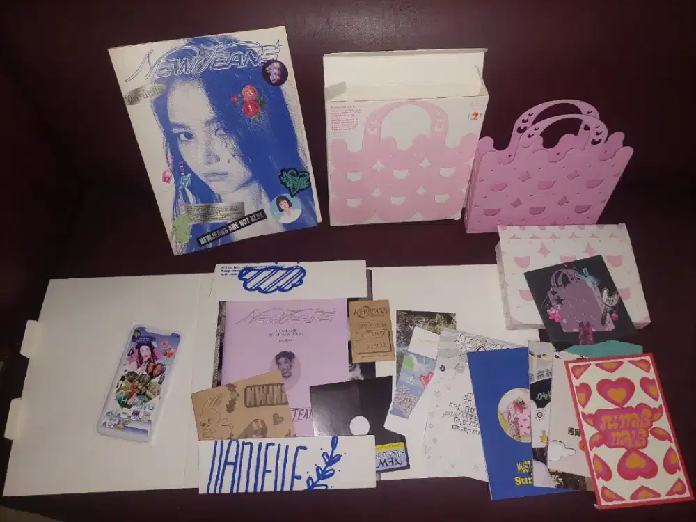 DIJUAL MERCHANDISE KPOP NEW JEANS PRELOVED