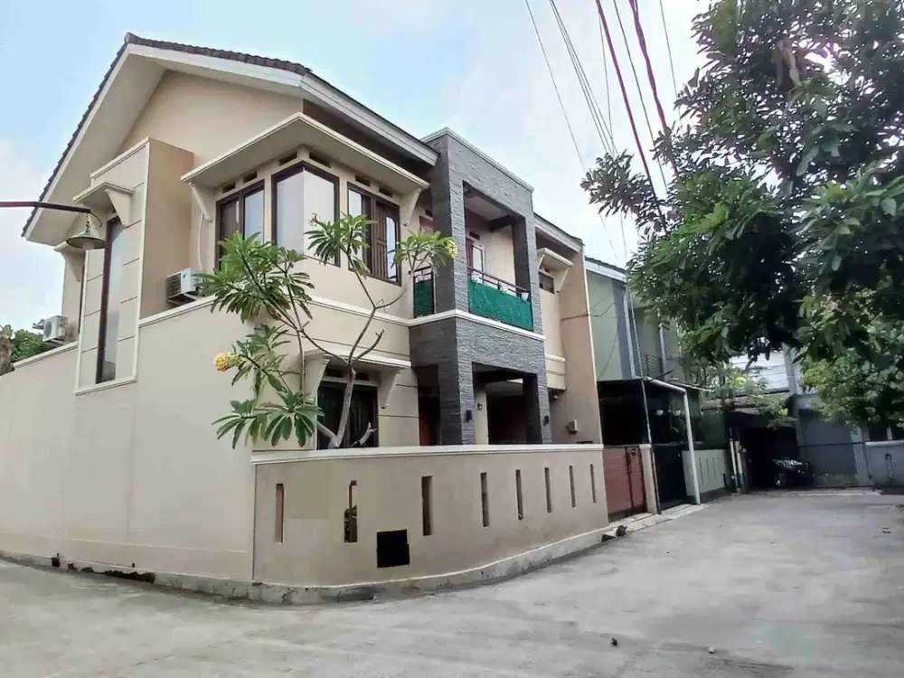 jual rumah siap huni di perumahan dekat pintu keluar tol Jatiwarna pondok gede