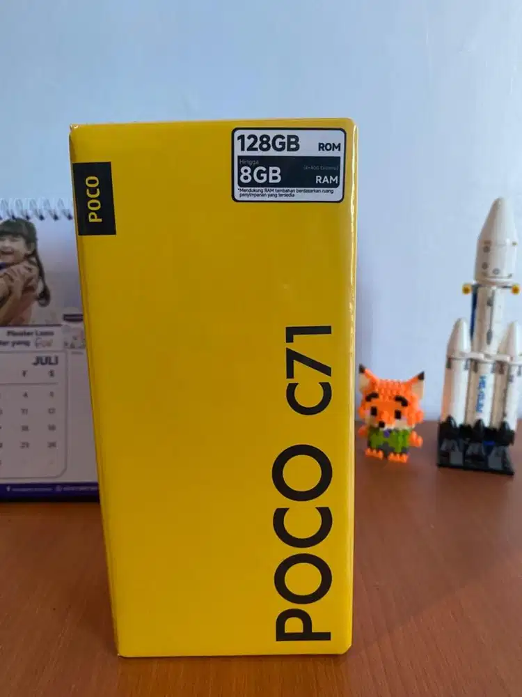 Poco C71 4+4/128 Black New