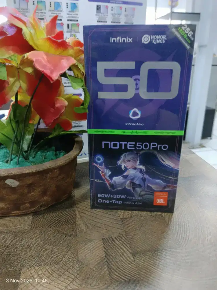 Infinix not 50pro garansi resmi