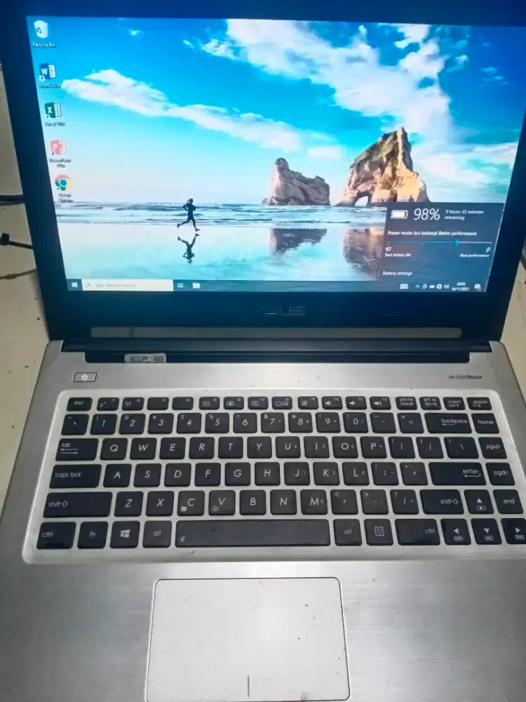 Semi Gaming! Asus Slim core i3 - Dual VGA - Ram 12Gb -Siap pakai