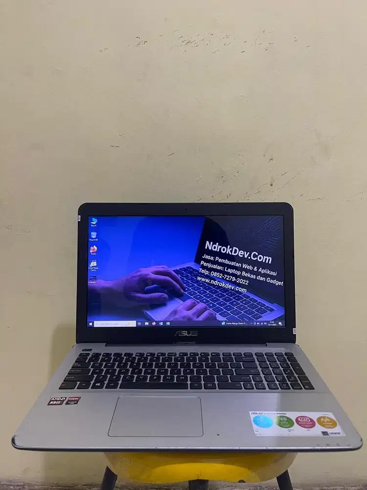Laptop Asus X555BP – AMD A9 Gen 7 + Radeon R5 2GB Dual VGA