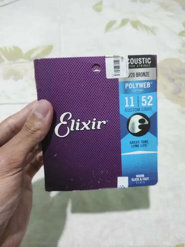 Senar Gitar Elixir Polyweb 11 - 52