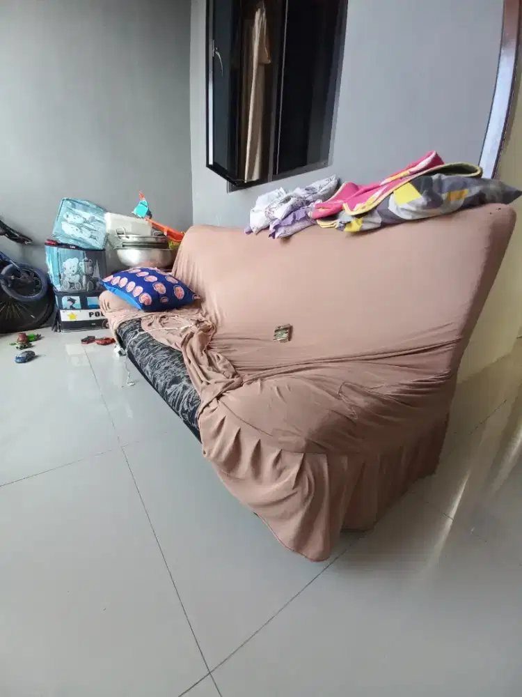 Jual sofa lipat bisa tidur dan sofa duduk