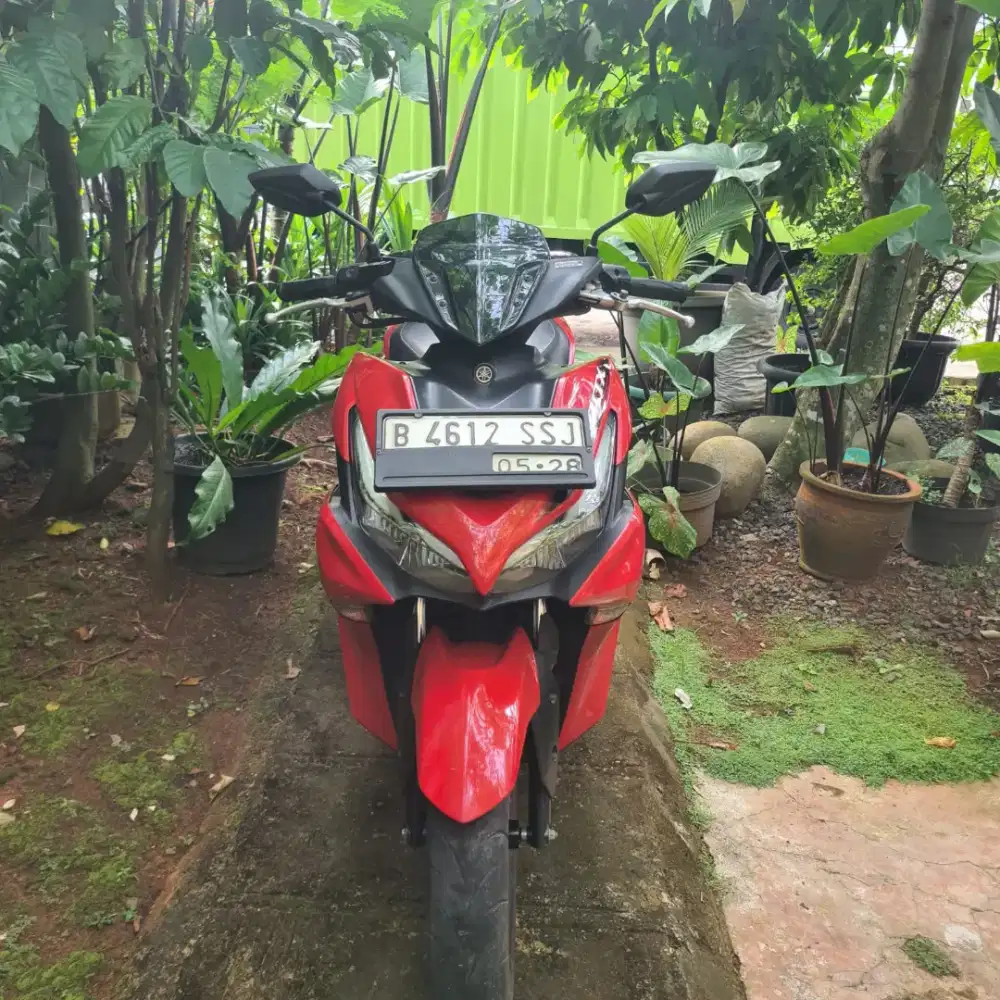 di jual yamaha Aerox abs thn 2023 warna merah