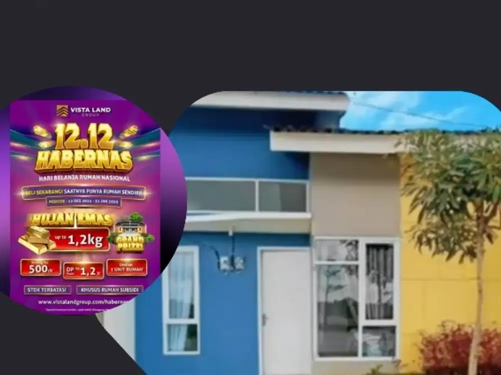 Rumah subsidi tanpa Dp di serang kota banten